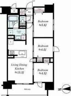 プレサンスロジェ上前津駅前【8階】の間取り