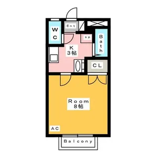 PALフジイ【2階】の間取り