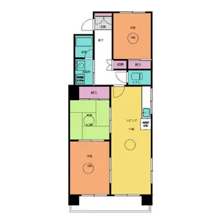 千代田セントラルビル【6階】の間取り