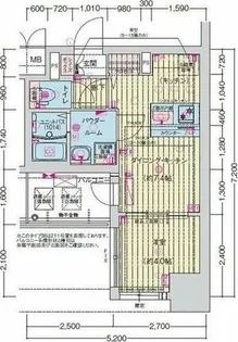 プレサンス今池駅前フェルディノ【13階】の間取り