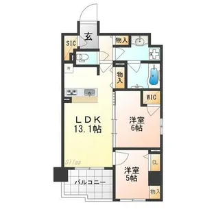 STANDZ河原町五条【7階】の間取り