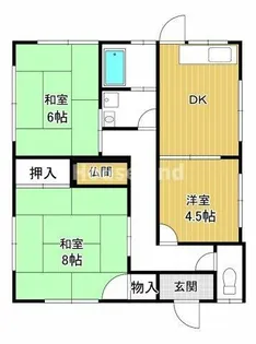 和歌山県和歌山市津秦【一戸建】の間取り