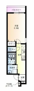 フジパレス阪急武庫之荘駅西 Ⅲ番館【3階】の間取り