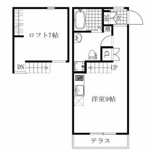 LE COCON本星崎町Ⅱ【101号室】の間取り