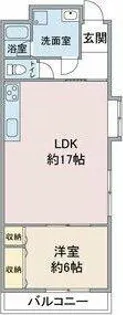 赤坪第2小菅ビル【1階】の間取り