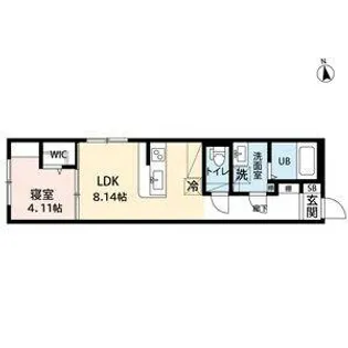 Amirl Premier Imaike【1階】の間取り