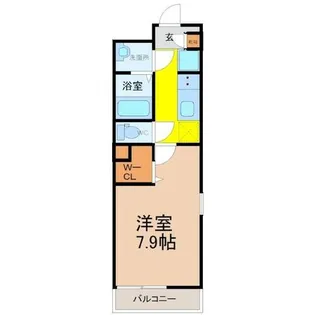 リコルテ シャンティ【3階】の間取り