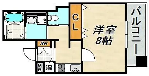 レジデンス富久寿【2階】の間取り