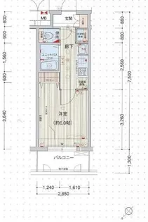 プレサンス新栄リミックス【9階】の間取り