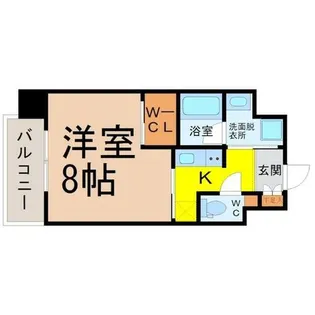 CELE STATION【4階】の間取り