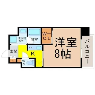 CELE STATION【6階】の間取り