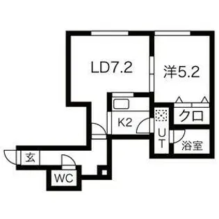 エクセレント23【105号室】の間取り