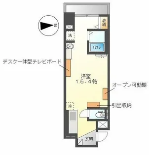 Grand Chainon金山【2階】の間取り