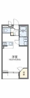 レオネクストモーニングローリー【1階】の間取り