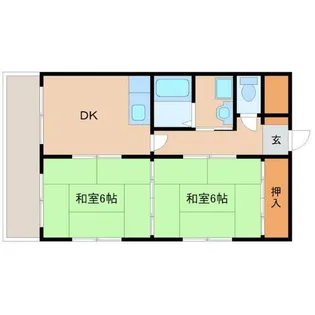 レジオン89【3階】の間取り