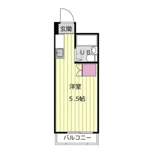 ビラ三秀向山【203号室】の間取り