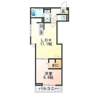 LEGALO伏見【2階】の間取り