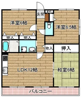 フレーバーフラッツ【2階】の間取り