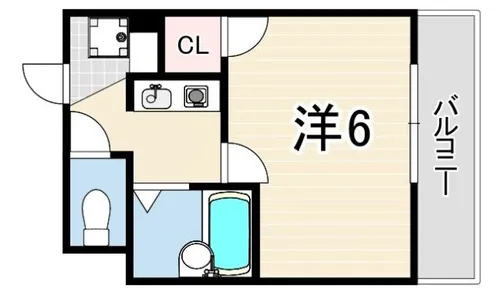 ステラハウス43【1階】の間取り