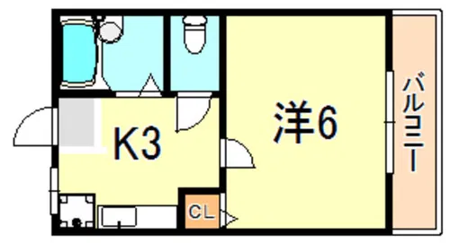 ベルデュウラ3【1階】の間取り