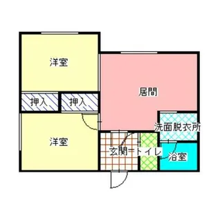 アユミハイツ【201号室】の間取り