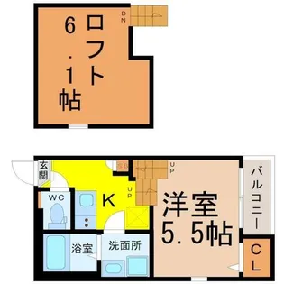 プロスペリテ【2階】の間取り