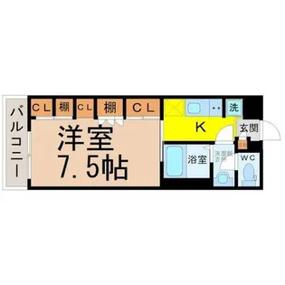 リブリ・サンシャイン一社(リブリサンシャイン一社)【3階】の間取り