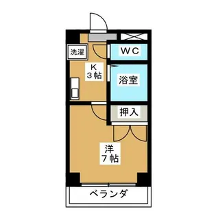 アビタシオン瑞穂【3階】の間取り