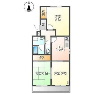 エスポアールうめだ【3階】の間取り