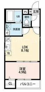 アークティカ上飯田【2階】の間取り