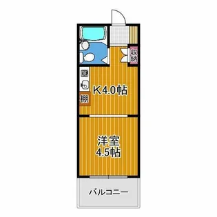 プリマベーラ藤井寺【2階】の間取り