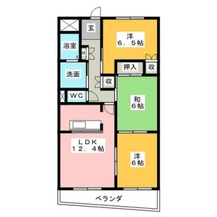 アードバンスS・T【3階】の間取り