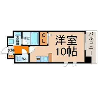 ベレーサ新瑞橋【3階】の間取り