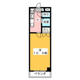 プログレッソ岩塚【3階】の間取り