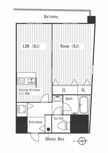 CHEZ CLARA【3階】の間取り