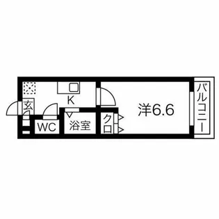 サンガーデンムゲンダイ【202号室】の間取り