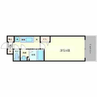 プレサンス福島吉野ミナージ【11階】の間取り