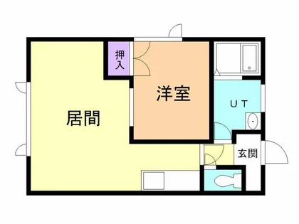 サイレントビレッジ【103号室】の間取り