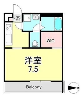 リブリ・ソレイユ三井寺【1階】の間取り
