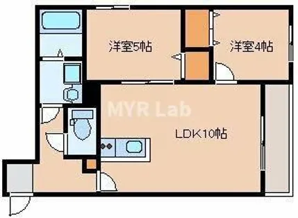 福岡県福岡市東区原田1丁目【アパート】の間取り