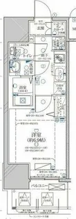 ディアレイシャス浅間町III【13階】の間取り