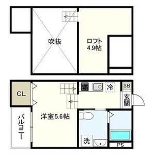 M’s tomorrow【2階】の間取り
