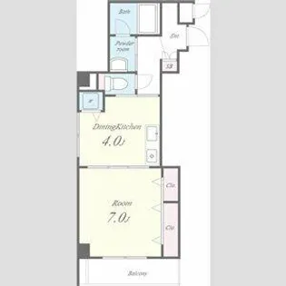 パスサイド21【2階】の間取り