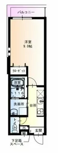 フジパレス阪急武庫之荘駅西Ⅲ番館【3階】の間取り