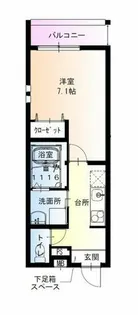 フジパレス阪急武庫之荘駅西Ⅲ番館【1階】の間取り