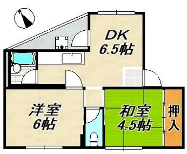 AceSuma【1階】の間取り