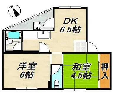 AceSuma【1階】の間取り