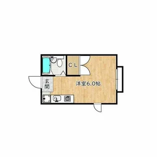 大阪府堺市中区東山【アパート】の間取り