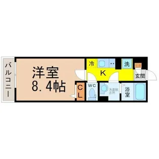 リブリ・OZウイング【1階】の間取り