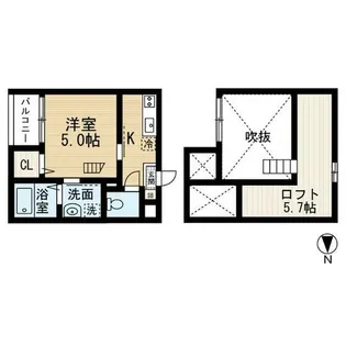 アンリュエ【2階】の間取り